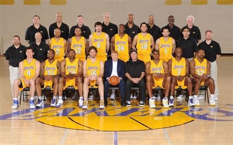2010 lakers roster and coaching staff
